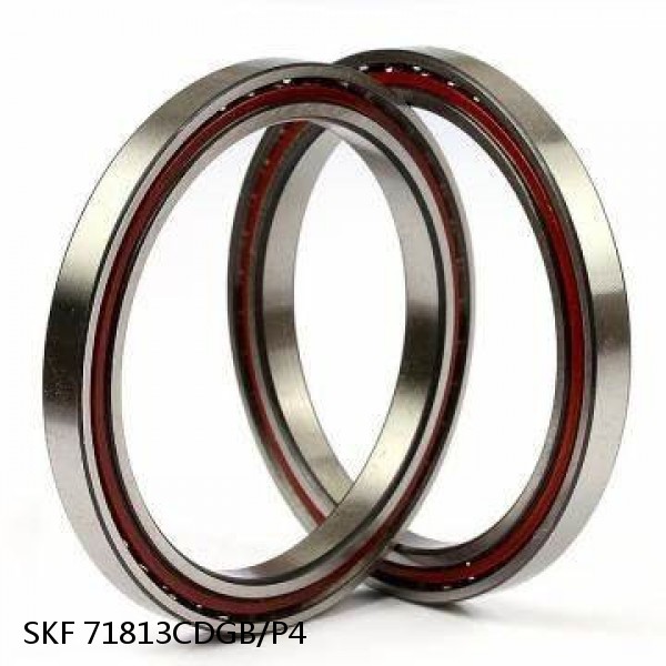 71813CDGB/P4 SKF Super Precision,Super Precision Bearings,Super Precision Angular Contact,71800 Series,15 Degree Contact Angle